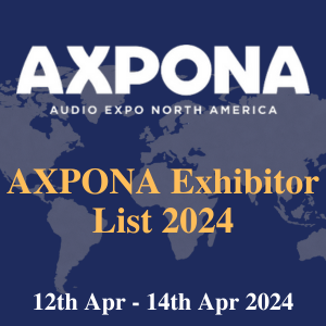 AXPONA Exhibitor List 2024