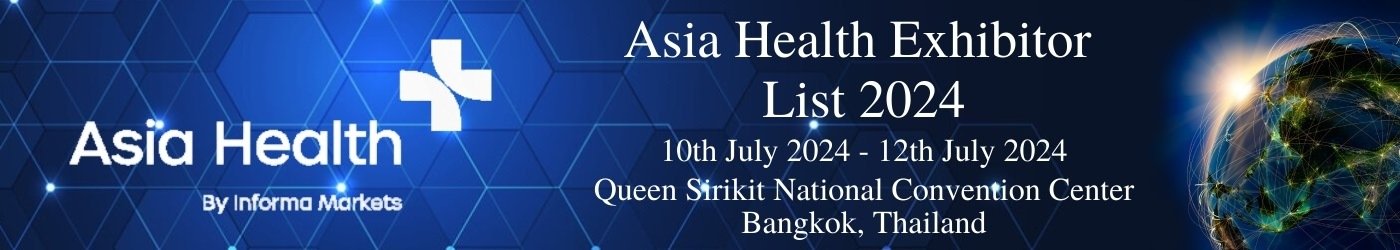 Asia Health Exhibitor List 2024