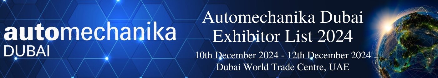 Automechanika Dubai Exhibitor List