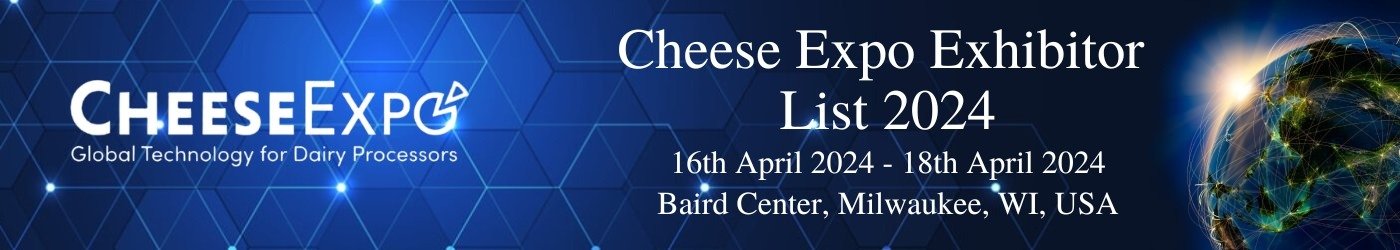 Cheese Expo Exhibitor List 2024
