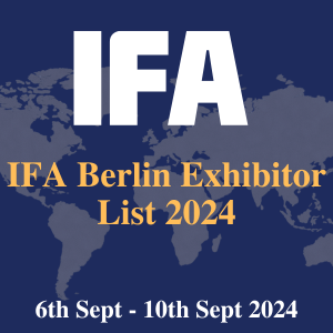 IFA Berlin Exhibitor List 2024