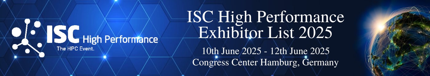 ISC High Performance Exhibitor List