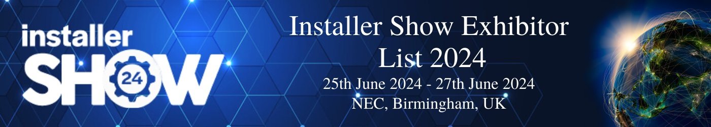 Installer Show Exhibitor List 2024