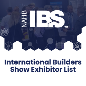 International Builders Show Exhibitor List