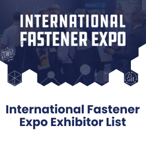 International Fastener Expo Exhibitor List