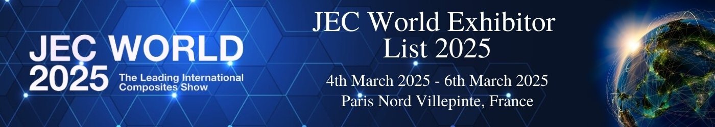 JEC World Exhibitor List 2025