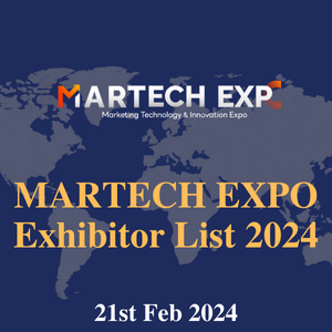 MARTECH EXPO Exhibitor List 2024