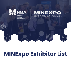 MINExpo Exhibitor List