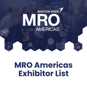 MRO Americas Exhibitor List