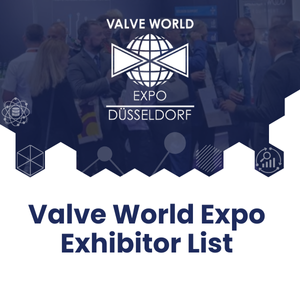 Valve World Expo Exhibitor List