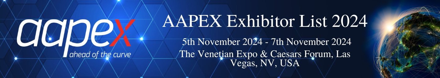 AAPEX Exhibitor List