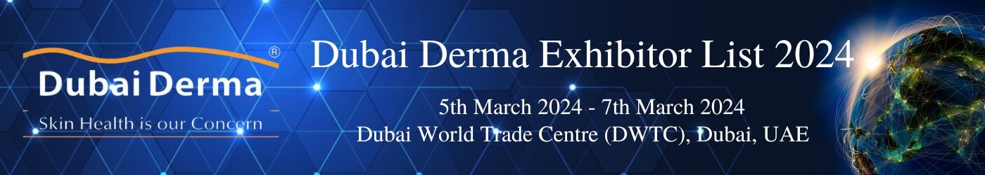 Dubai Derma Exhibitor List 2024