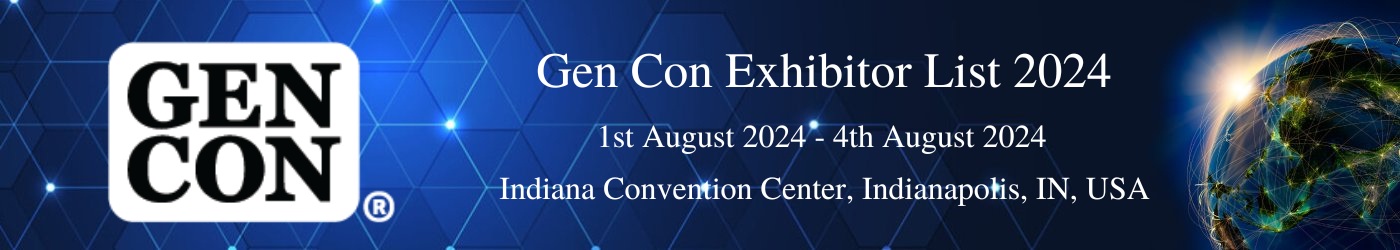 Gen Con Exhibitor List