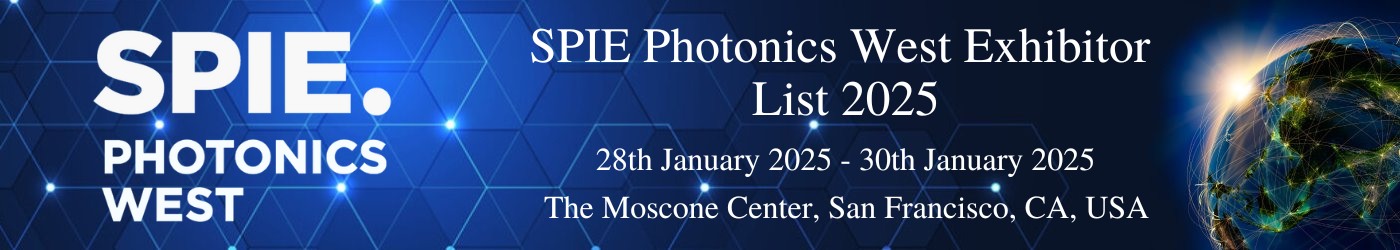 SPIE Photonics West Exhibitor List