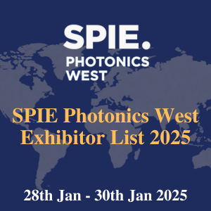 SPIE Photonics West Exhibitor List 2025