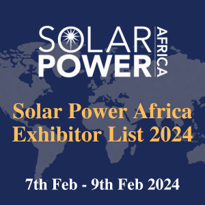 Solar Power Africa Exhibitor List 2024