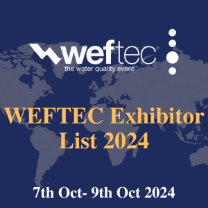 WEFTEC Exhibitor List 2024