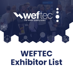 WEFTEC Exhibitor List