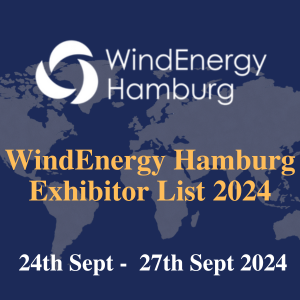 WindEnergy Hamburg Exhibitor List 2024