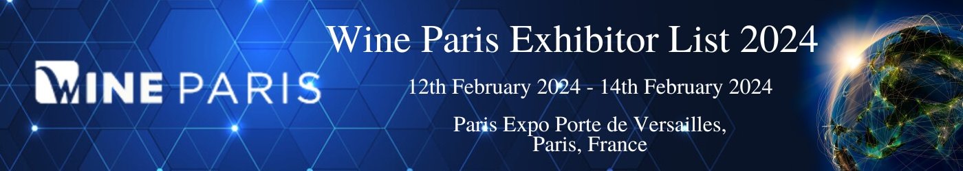 Wine Paris Exhibitor List 2024