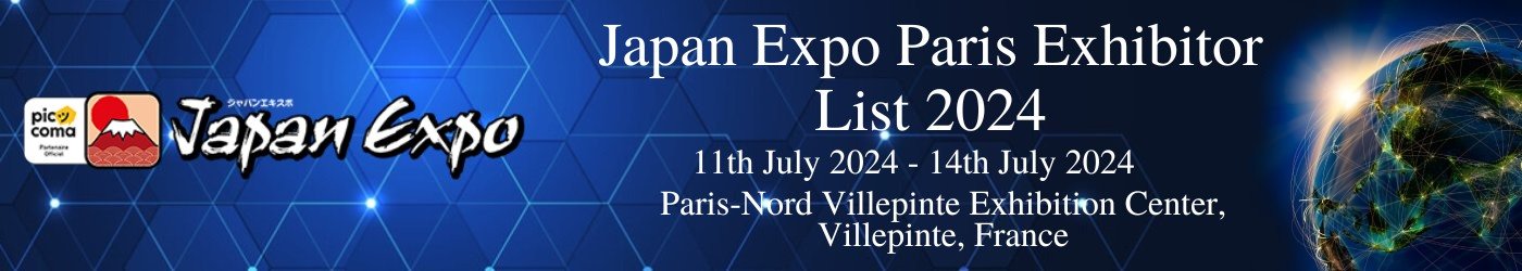 Japan Expo Paris Exhibitor List