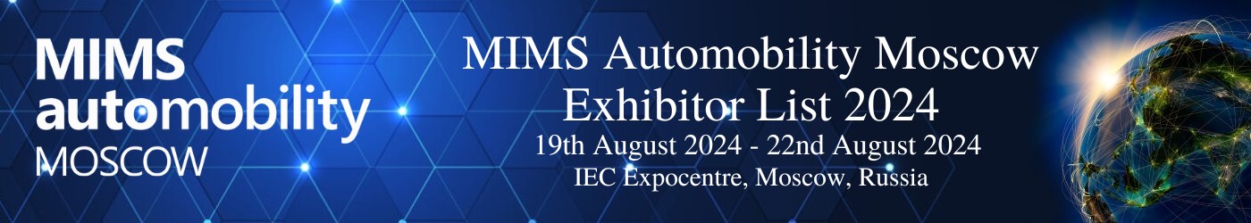 MIMS Automobility Moscow Exhibitor List