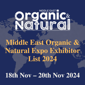 Middle East Organic & Natural Expo Exhibitor List 2024