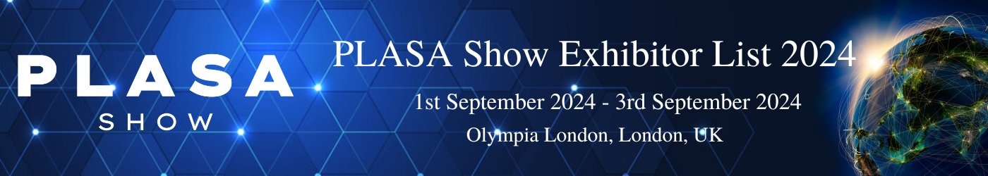 PLASA Show Exhibitor List 2024