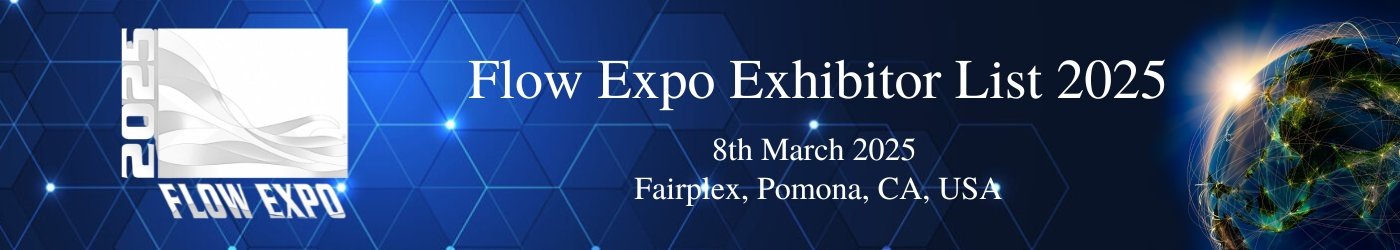 Flow Expo Exhibitor List