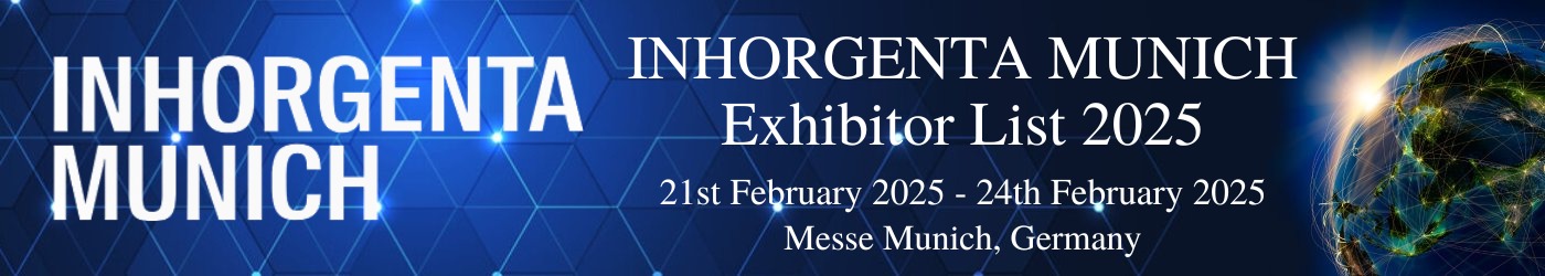 INHORGENTA MUNICH Exhibitor List