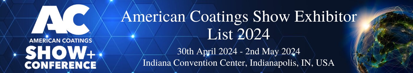 American Coatings Show Exhibitor List