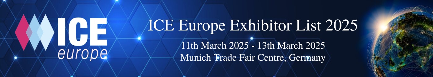 ICE Europe Exhibitor List