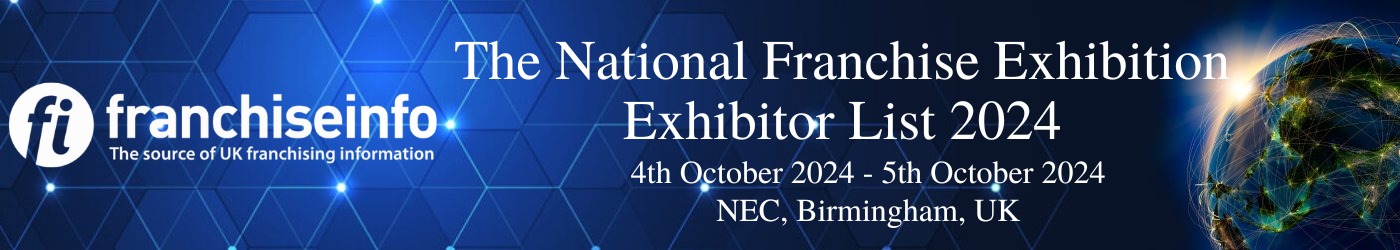 The National Franchise Exhibition Exhibitor List