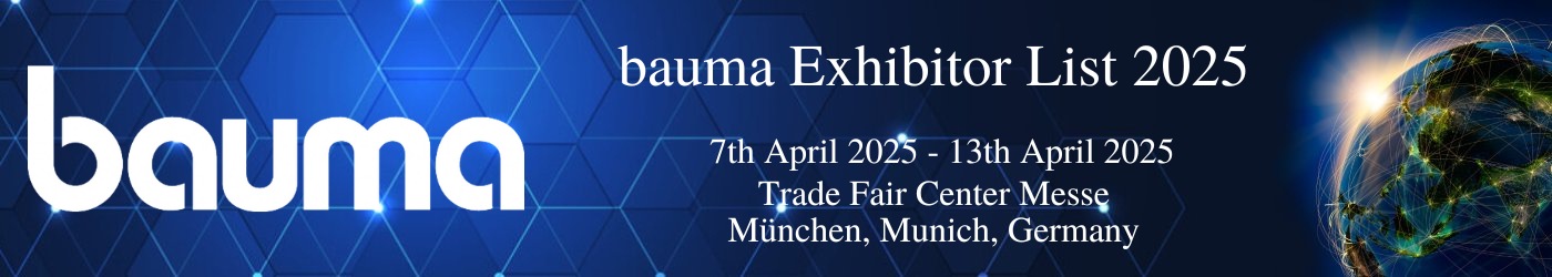 bauma Exhibitor List