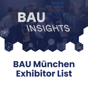 BAU Munchen Exhibitor List