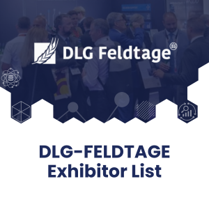 DLG-FELDTAGE Exhibitor List