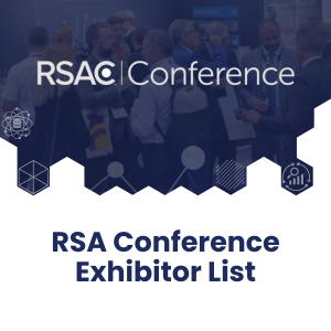RSA Conference Exhibitor List