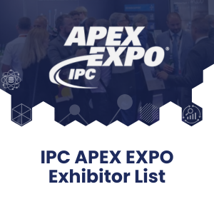 IPC APEX EXPO Exhibitor List