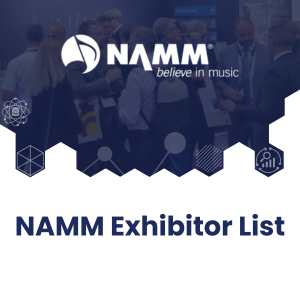 NAMM Exhibitor List
