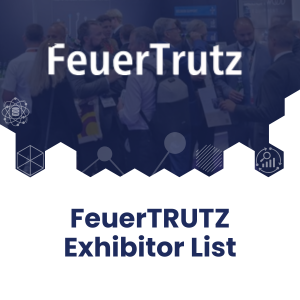 FeuerTRUTZ Exhibitor List