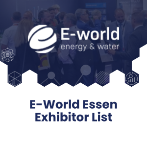 E-World Essen Exhibitor List