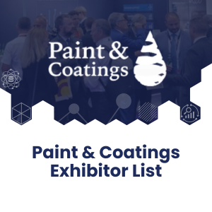 Paint & Coatings Exhibitor List