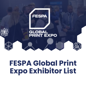 FESPA Global Print Expo Exhibitor List