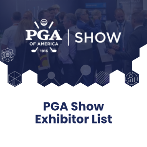 PGA Show Exhibitor List