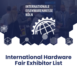 International Hardware Fair Exhibitor List