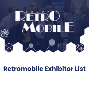 Retromobile Exhibitor List