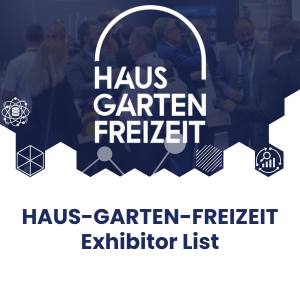 HAUS GARTEN FREIZEIT Exhibitor List