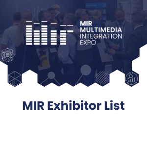 MIR Exhibitor List