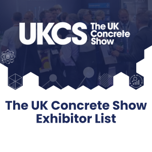 The UK Concrete Show Exhibitor List