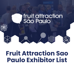 Fruit Attraction Sao Paulo Exhibitor List